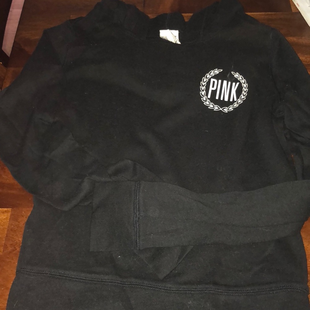 Pink hoodie